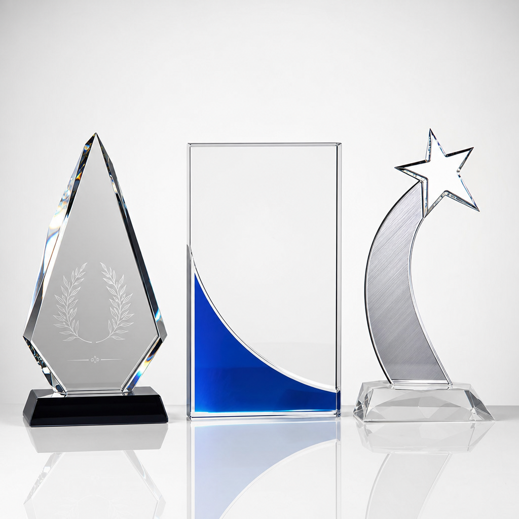 Crystal Trophy Large — Personalized