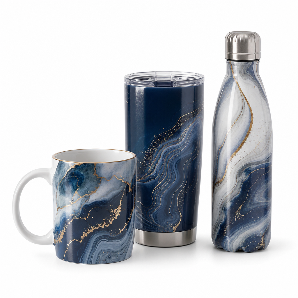 Stainless Travel Tumbler 16oz — Branded Custom Print