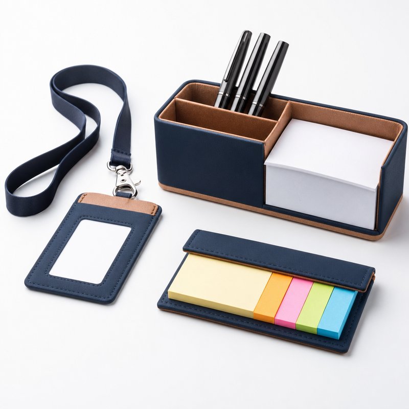 Leather Portfolio — Custom Branded
