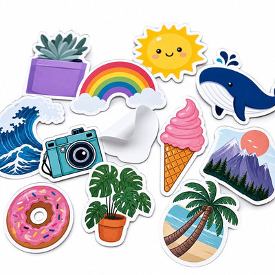 Stickers — Roll Label, 500 Qty